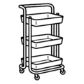 With Wheels (Trolley)