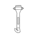 Car Emergency Hammer
