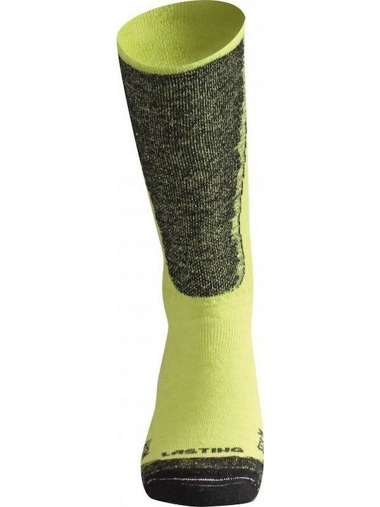 Lasting Woolen Warm Ανδρικές Ισοθερμικές Κάλτσες Κίτρινες