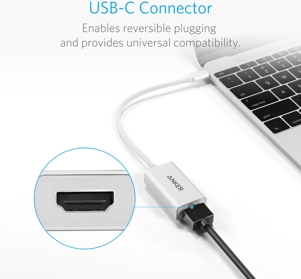 Anker USB C Male HDMI Female A8306041 Skroutz Gr