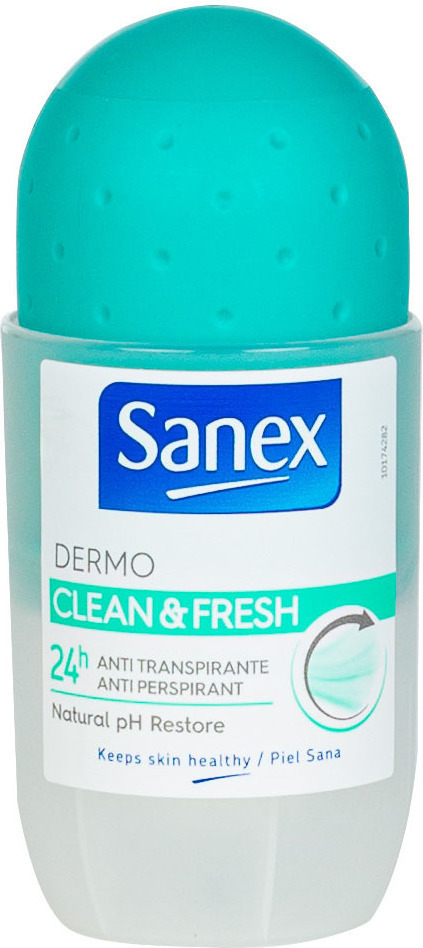 Sanex Dermo Clean Fresh H Antiperspirant Antitranspirant Roll On