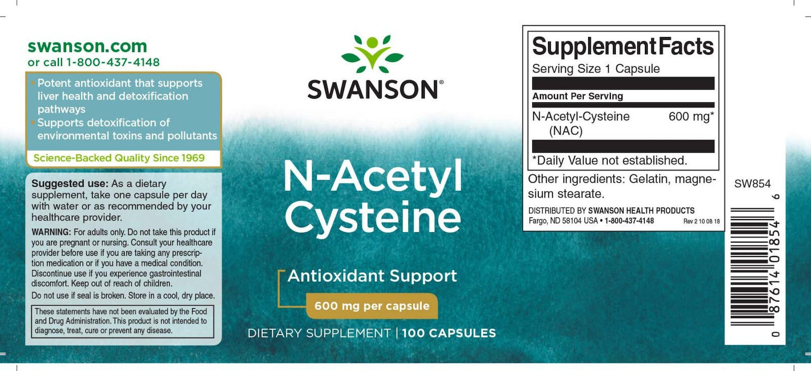 Swanson N Acetyl Cysteine Mg Skroutz Gr
