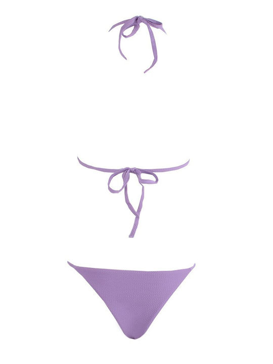 Famous Shoes Set Bikini Cp Purple