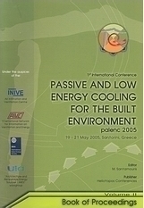 Proceedings of the 1st International Conference on Passive and Low Energy Cooling for the Built Environment