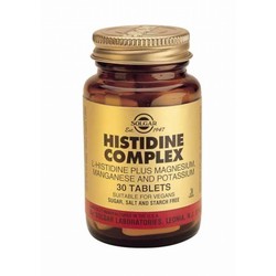 Solgar Histidine Complex 1000mg 30 ταμπλέτες