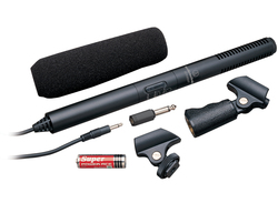 Audio Technica Shotgun / Πυκνωτικό Μικρόφωνο 3.5mm ATR6550 Τοποθέτηση Shock Mounted/Clip On για Κάμερα