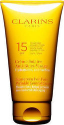 Clarins Sunscreen Wrinkle Control Cream Moderate Protection for Face SPF15 75ml