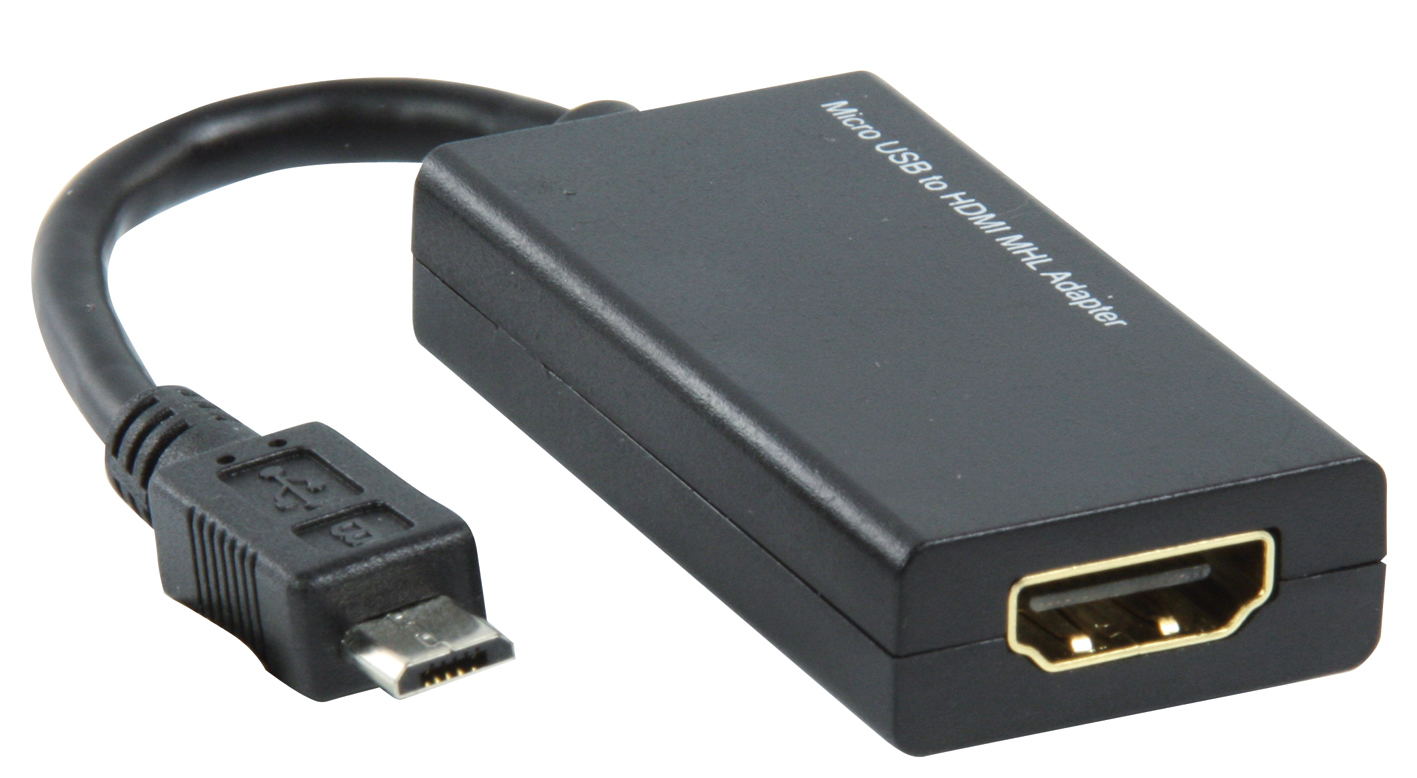 Valueline Micro USB-B Male - Micro USB-B+HDMI Female (CABLE-1120 ...