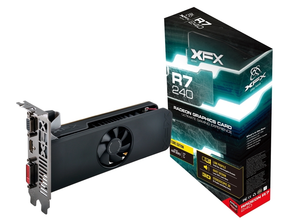 XFX Radeon R7 240 4GB Core Edition (R7-240A-ELF4) - Skroutz.gr