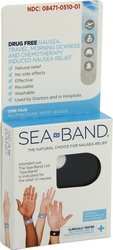 Sea Band Adults ( All Types of Nausea ) Black