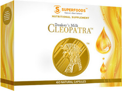 Superfoods Γάλα Γαϊδάρας Cleopatra 60 κάψουλες