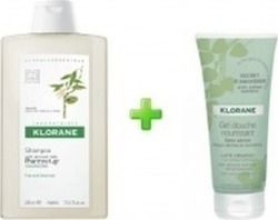 Klorane Set Αμύγδαλο Σαμπουάν & Αφρόλουτρο