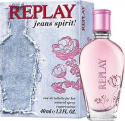 Replay Jeans Spirit! For Her Eau de Toilette 40ml
