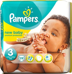 Pampers New Baby No 3 (4-9Kg) 29τμχ