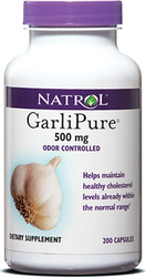 Natrol Garlipure 500mg 200 tabs