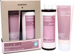 Korres Set Velvet Orris Αφρόλουτρο & Γαλάκτωμα Σώματος