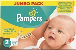 Pampers New Baby Νο 2 (3-6kg) 70τμχ
