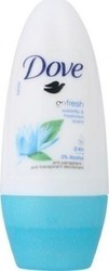 Dove Waterlily Fresh Mint Roll-On 50ml