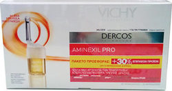 Vichy Dercos Aminexil Pro Για Γυναίκες 30x6ml