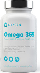 Okygen Omega 3-6-9 120 μαλακές κάψουλες