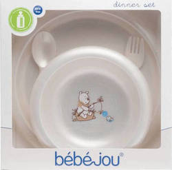 Bebejou Σετ Φαγητού Adorable Pooh, 4τμχ