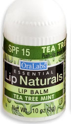 Oralabs Mini Lips Naturals Tea Tree Mint SPF15