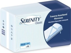 Serenity Υποσέντονα 60x90 30τμχ