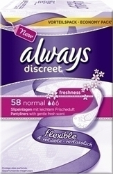 Always Discreet Freshness Normal 58τμχ