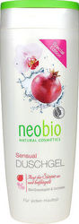 Neobio Sensual Shower Gel 250ml (Pomegranate & Orchid)