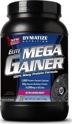 Dymatize Elite Mega Gainer 3Lbs Φράουλα