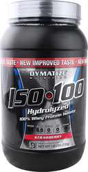 Dymatize ISO-100 1.6lbs 726gr Φράουλα