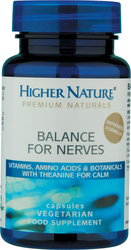 Higher Nature Balance for Nerves 30 φυτικές κάψουλες