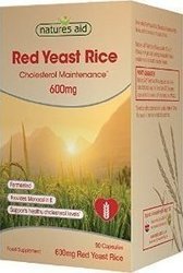 Natures Aid Red Yeast Rice 600mg 600mg 90 κάψουλες