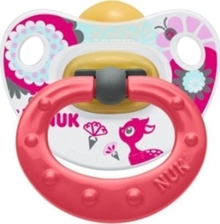 Nuk Classic Happy Kids Καουτσούκ Ελαφάκι 6-18m 1τμχ