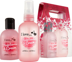 I Love Cosmetics Strawberry & Cream Duo Set