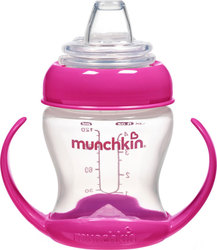 Munchkin Κυπελλάκι Flexi-Transition Ροζ 120ml, 4m+