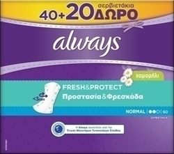 Always Normal Chamomile 40 + 20τμχ