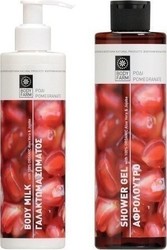 Bodyfarm Set Pomegranate Κρέμα Σώματος & Αφρόλουτρο