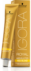 Schwarzkopf Igora Royal Absolutes Age Blend 7-560 Ξανθό Μεσαίο Χρυσό Μαρόν