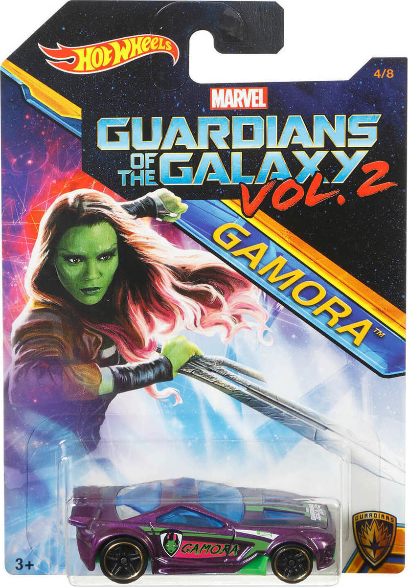 Hot Wheels Αυτοκινητάκι Marvel Guardians of the Galaxy για 3 Ετών Διάφορα Σχέδια 1τμχ DWD72