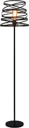 Aca Avantgarde Floor Lamp Height 170cm Matte Black