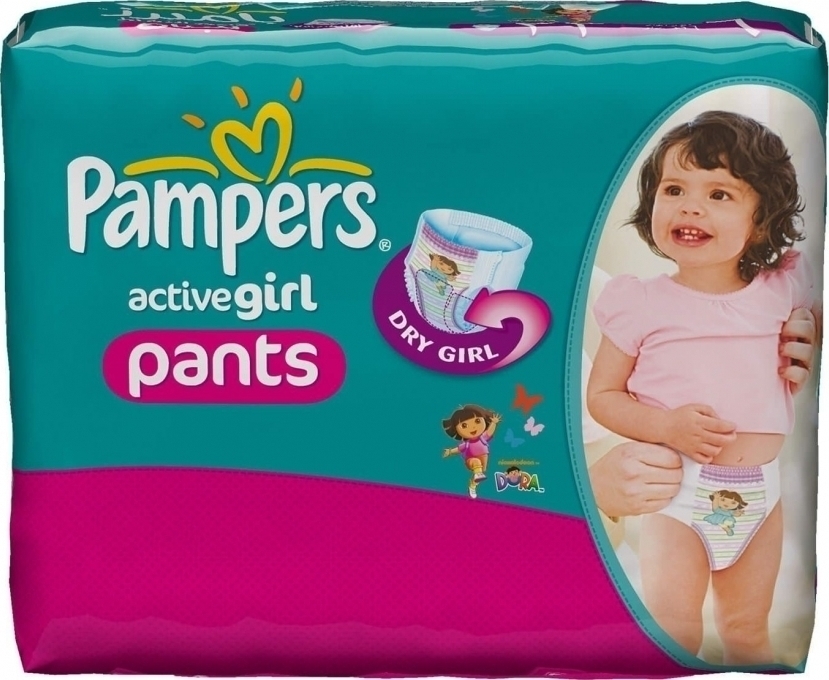 Pampers Active Girl Pants (16+kg) 33τμχ Skroutz.gr