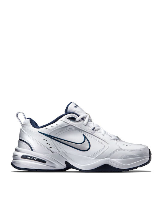 Nike Air Monarch IV Ανδρικά Sneakers White / Metallic Silver