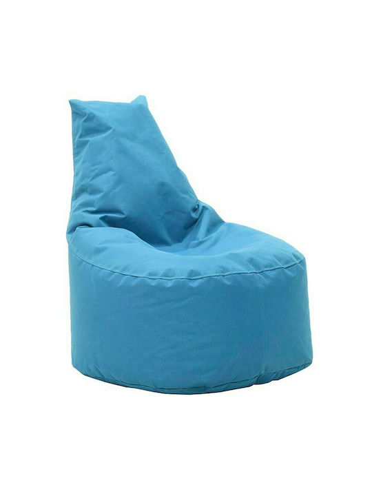 Waterproof Bean Bag Armchair Norm Turquoise 65x55x75cm