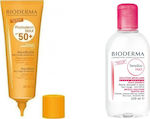 Bioderma Photoderm Max Aquafluid SPF50+ & Sensibio H2O
