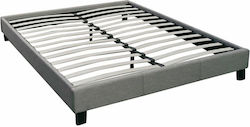 Wilton Υπόστρωμα Υπέρδιπλο για Στρώμα 160x200cm Γκρι