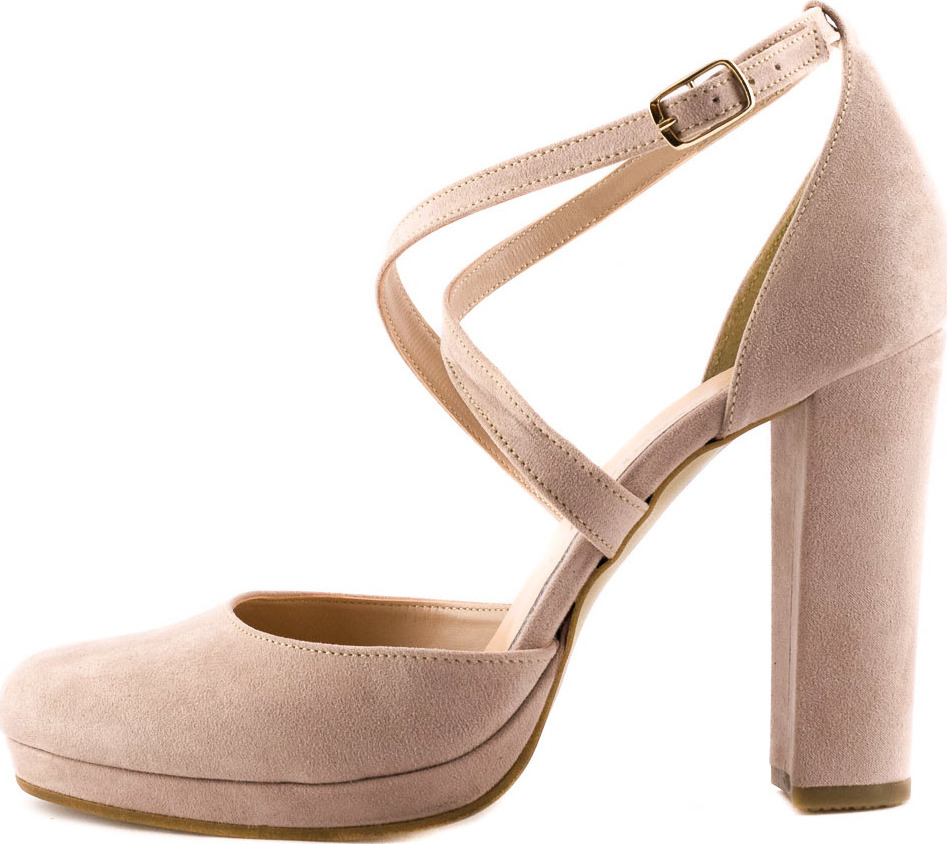 Stefania Nude Suede Skroutz Gr