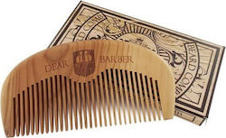 Dear Barber Wooden Beard Comb