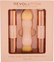 Makeup Revolution London Creme Highlight And Contour Kit