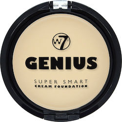 W7 Cosmetics Genius Cream Foundation Buff Beige 6gr